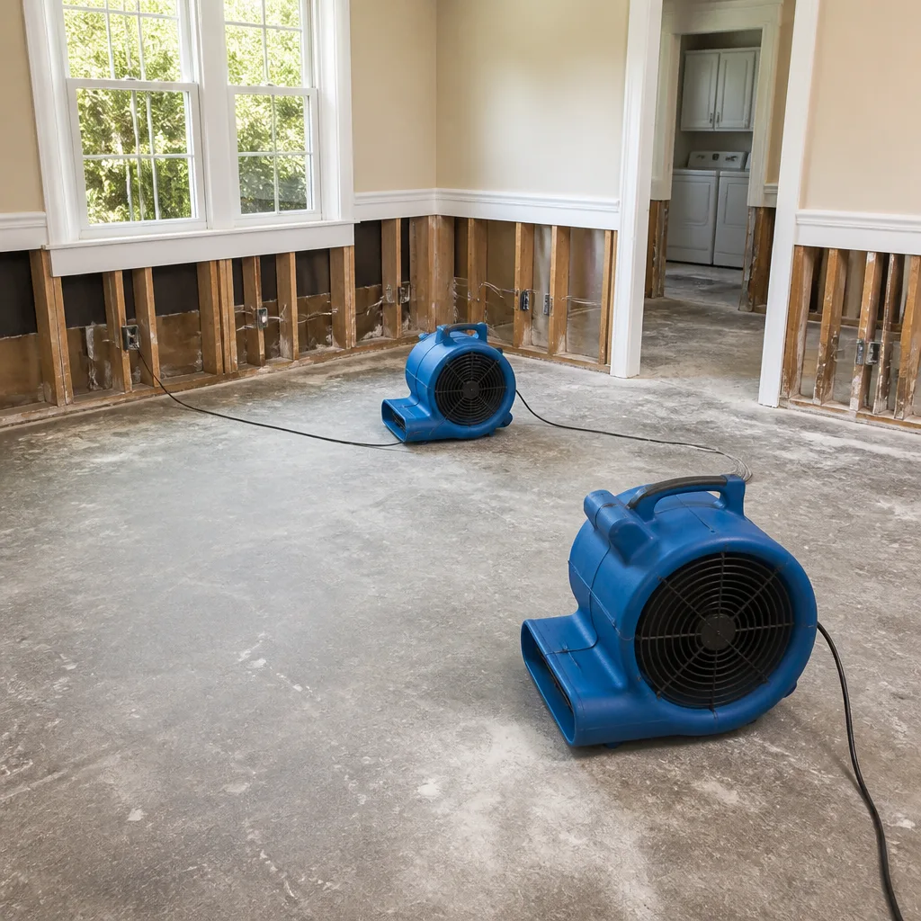 Water damage drying